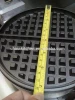 Stainless Steel Waffle Baker Electric Commercial Kitchen Snack food round wallfe Equipment