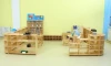 STEAM Early Learning Teaching Resources Wooden Educational Toys for Toddlers Montessori Mathematics 9 Pcs Wooden Thousand Cubes