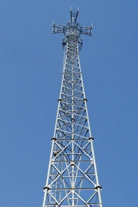 Steel pole telecommunication tower