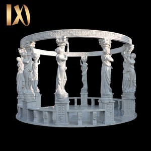 stone garden products carved natural marble gazebo