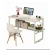 Import Storage Bookcase Solid Wood Home Office Table Office Computer Desk from China