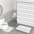 Import Summer Annes Wholesale Retro Bohemian Style Bathroom 4PCS Set Shower Curtain Rug Set from China