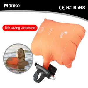Summer manke private new product anti drowning bracelet inflatable lifesaving wristband on sale