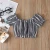 Import Summer New Style 2PCS Baby Girls Skirt and Top Blouse Clothing Set Fashion Striped Short Sleeve Dress Wholesale Kids Girls Skirt from China