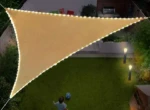 Sun Shade Sail with LED