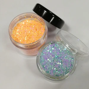 Supply 25kg new sparkle color shifting glitter acrylic powder