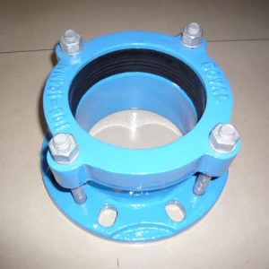 supplying ductile iron pipe fitting flange adaptor with price