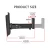 Import SUT-390  Rotation Adjustment & Solid-Steel Pin Serves as Safety-Stop Mount Speaker Bracket Stands-Dual from China