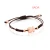 Import Sweet Fashion 925 Silver Spanish Classic Bear Rose Gold Sweet Doll Adjustable Hand Strap Women Fashion Jewelry Bracelet from China