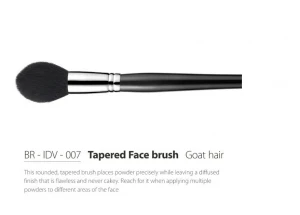 Tapered Face Brush Goat Hair Cosmetic Brush