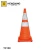 Import TC108 Top Sales 72CM PP Base Reflective LED Safety Cones from China