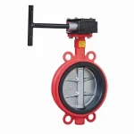 The Best-selling National Standard A Mould Fire Fighting Signal Butterfly Valve DN50 Fire Fighting Signal Butterfly Valve