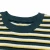 Import The latest fashion in the summer of 2021 female sexy top round collar striped T-shirt short sleeve female top fashion from China