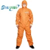 thick non-woven chemical protective uniform for workplace