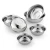 Import Thin Wholesale oem custom logo mixing bowl stainless steel bowl set dinnerware set from China