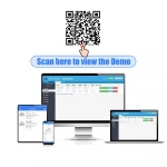 Three Phase WiFi energy meter (150A), din rail, IoT Cloud-based system and Mobile App, can integrate with your own server