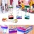 Import Timer Liquid Motion Visual Slim liquid Oil Glass Acrylic Hourglass Timer Clock Liquid Motion Timers Sensory Stress Relief Toys from China