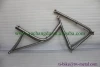 Titanium Recumbent bicycle frame and fork Factory supplied Ti recumbent bike frameset Custom Titanium bicycle frames Recumbent