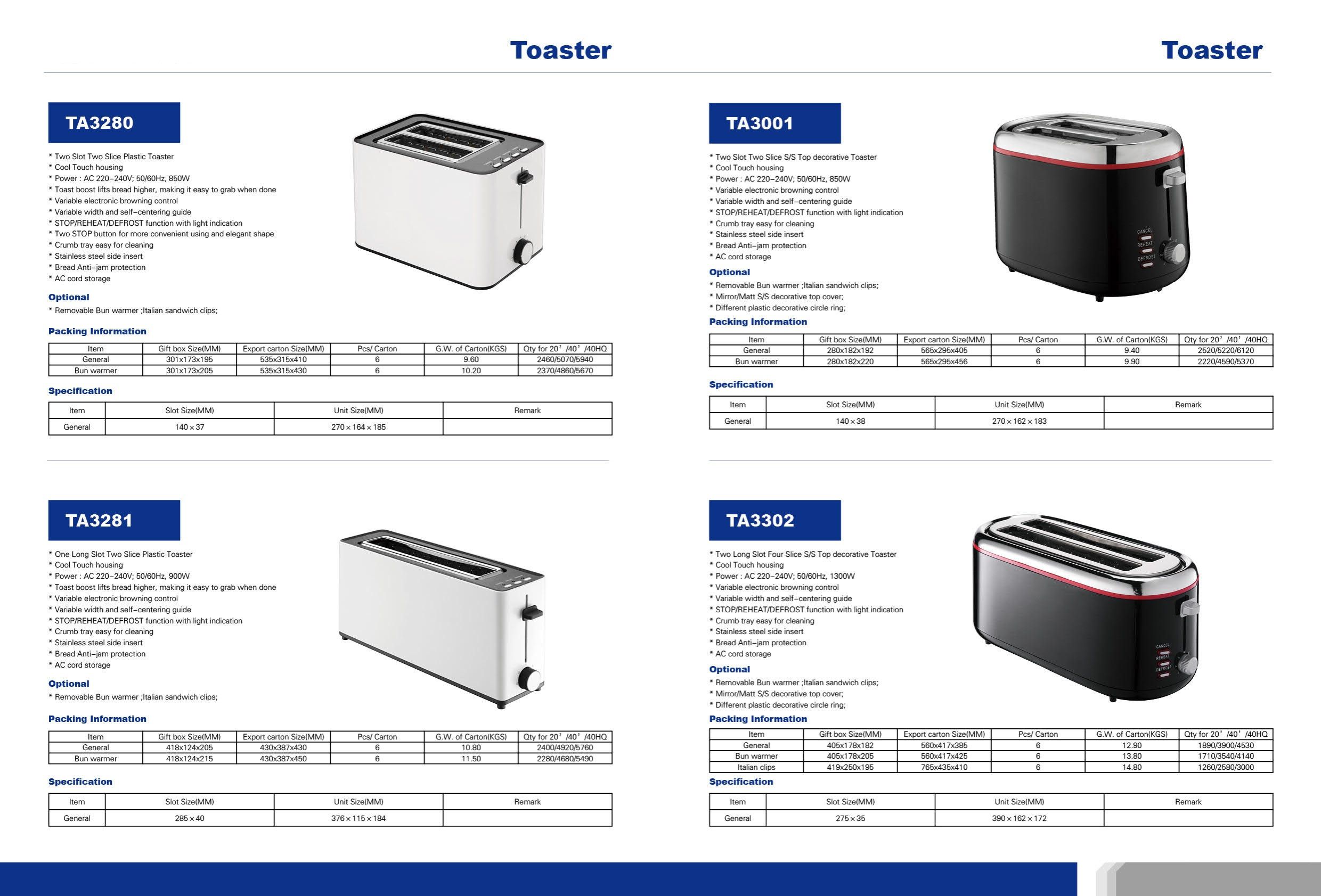 Toaster Catalogue.pdf Buy Toaster Toaster 2 Slice Electric Household Bread Toaster Commercial ...