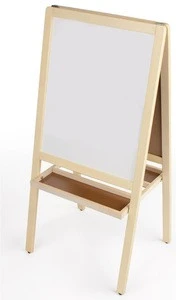 Top Quality Modern Wooden Cheap Easel For Kids Wholesale Children Easel With Blackboard