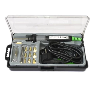 TOPEAST 110V 230V 30W  electric Wood carving and burning pen tools Set  30w  NEW