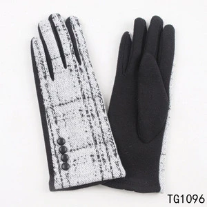 TOROS New Fashion Cotton Hand Gloves For Men With buttons