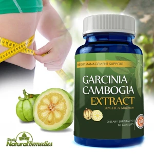Totally Products Garcinia Cambogia 800mg HCA Natural Appetite Suppressant 60 Count Reduce Body Fat and Boost Energy