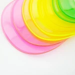 Transparent cap visor