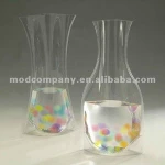 transparent pvc folding vase- a cheap promotion products