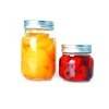Transparent Square Jam Jar Mason Jar With Cover Seal Glass Storage Jar