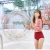 Import Transparent swim ring with Gold confetti Glitter Phthalate free from China
