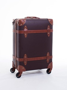 Travel Vintage Luggage Sets Cute Trolley Suitcases Set Lightweight Trunk Retro Style for Women