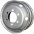 Import truck aluminium alloy wheel rims steel wheel rim spare parts for semi trailers from China