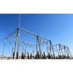 Tubular Steel Structure Substation Steel Structures For Electrical Power Transformer Substation