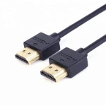 Ultra Small HDMI Cable 1.4V 3m Gold Plated 10 feet HDMI Cord with Ethernet, Audio Return - 1080p - for HD TV, DVD Blu-ray Player