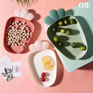 Unique Kitchenware Pineapple Design Fruit Tray Plate Vegetable Container