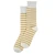 Import Unisex Cotton Casual Fun Dress Socks Men Crew Stripe Pattern Cotton Socks from China