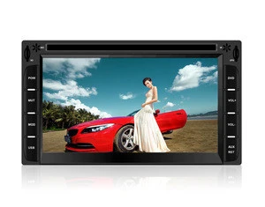Universal 6.2inch car dvd player with navigation bluetooth phone link