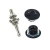 Import Universal Aluminum Push Button Billet Car Hood Pins Lock Clip Kit Quick Latch Tools from China