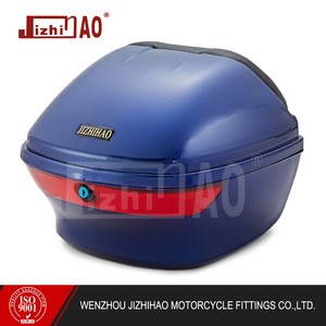 Universal motorcycle scooter tail case top box with high quality lock 514 Factory Direct Sale Waterproof leather backrest