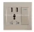 Import USB and universal socket out put wall switch and usb socket and with switch control from China
