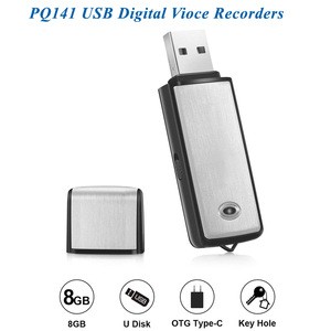 Usb Voice Recorder - Digital Voice Recorder Usb - 2 in 1 Mini USB 2.0 Digital Voice Recorder Rechargeable Recording PQ141