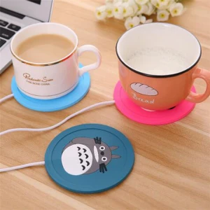 USB Warmer Gadget Cartoon Thin Cup-Pad Coffee Tea Drink Heater Tray Mug Pad nice Gift