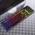 Import Usb Wired Floating Gaming Keyboard Water-Resistant Mechanical Feeling Keyboard Slim Rainbow Led Backlit Keyboard from China