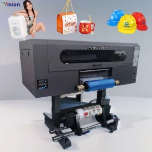 UV dtf printer roll A B film printing sticker for leather canvas plastic bottle pen 3d uv dtf film printer