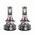 Import V8 Mini Size 50W 8000LM H1 H4 H7 H11H15 PSX24 P13 V8 LED Headlight Bulb from China