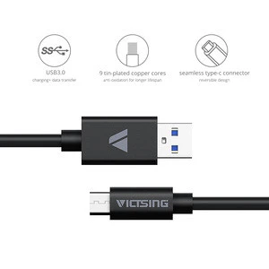 VicTsing USB 3.1 Type C (USB-C) to Type A (USB-A) Charging Cable Data Cable for MacBook 12inch 2015 and Other Type-C Devices