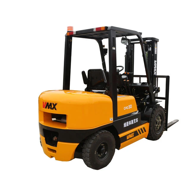 VMAX factory CPC30 manual transmission 3t diesel forklift truck with Japan mitsubishi s4s engine