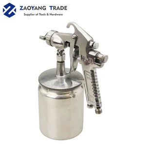 W71S Suction feed high pressure air spray gun with standard nozzle 1.5mm and paint bottle capacity of 600cc