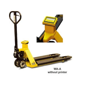 WA-C Balance Digital Hand Manual Pallet Truck Jack 1000kg Weighing Scale Manual Hydraulic Hand Pallet Truck Scale